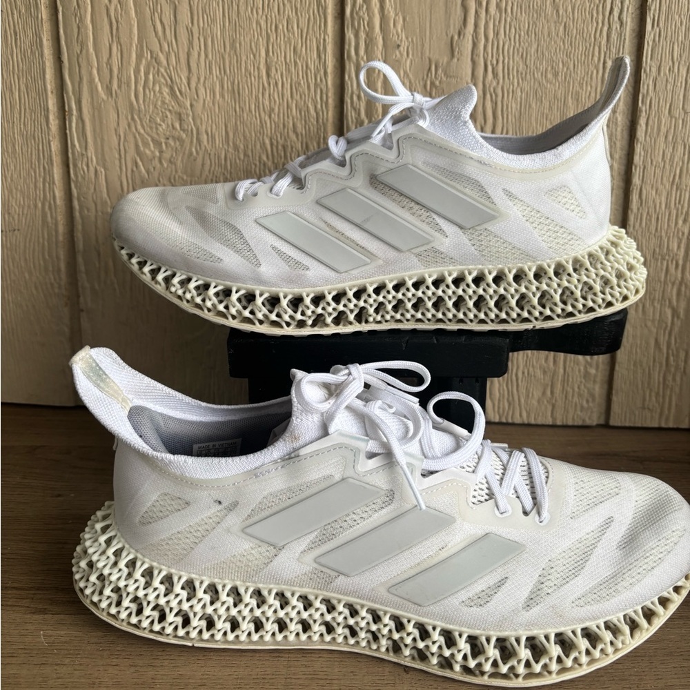Adidas Men's White 4D Sneakers